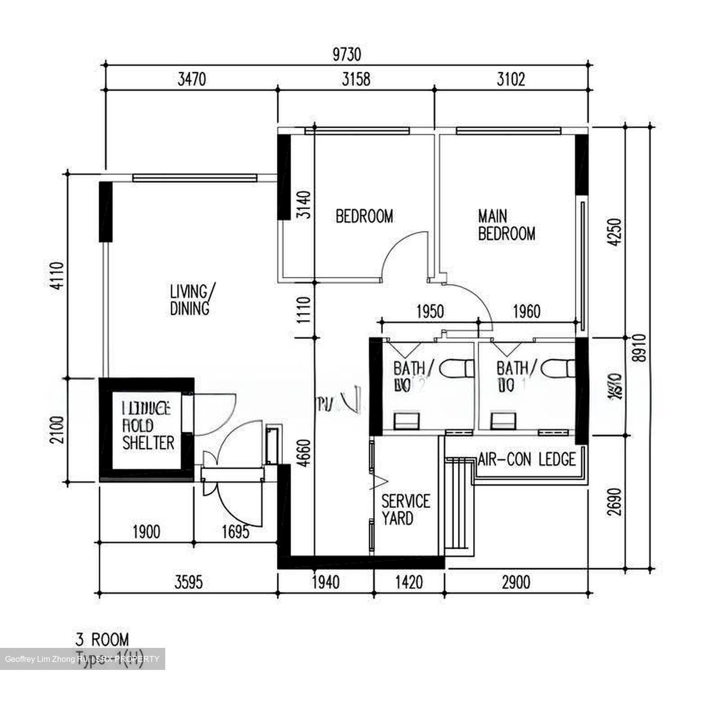 Blk 109B Eastglen @ Canberra (Sembawang), HDB 3 Rooms #610672191